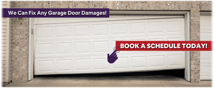 Garage Door Off Track In St Augustine FL